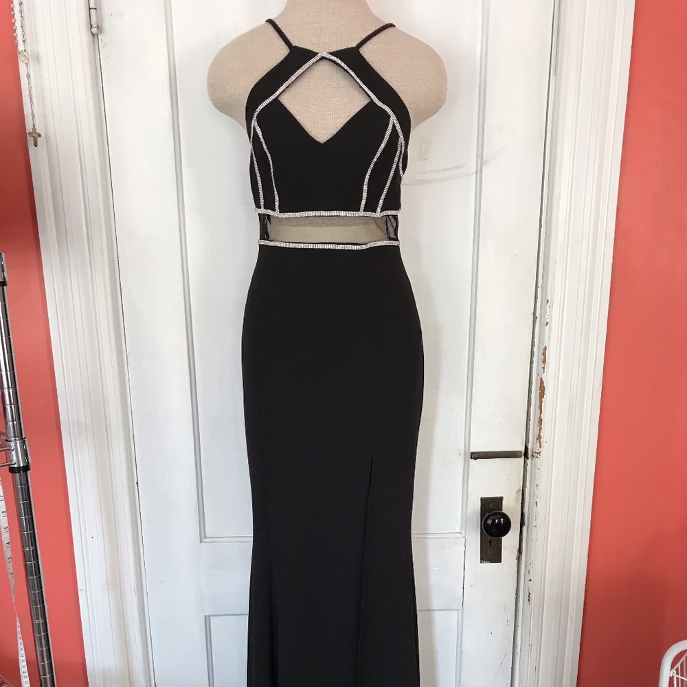 Cut out Prom Dress